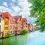 An image of the canals of Ghent in the day