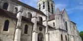 Catholic Church in the small village of Auvers Sur Oise near Paris in France, Europe